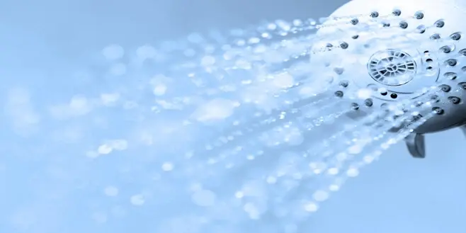 Showerhead with running water