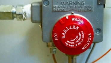 Setting water heater temperature