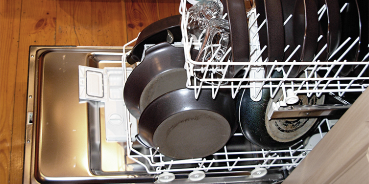 Full dishwasher