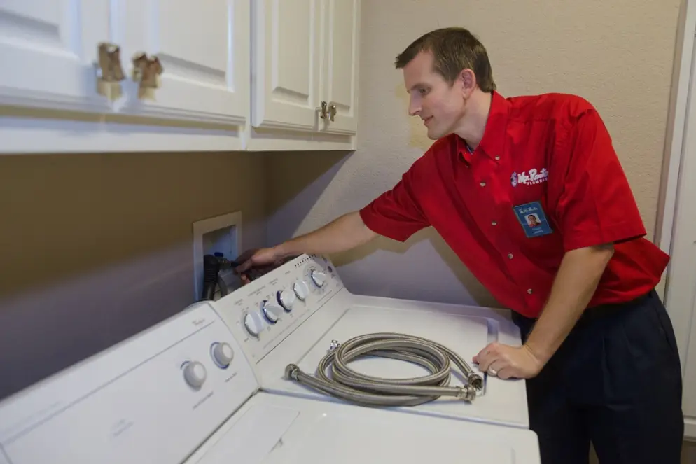 Washing machine installation