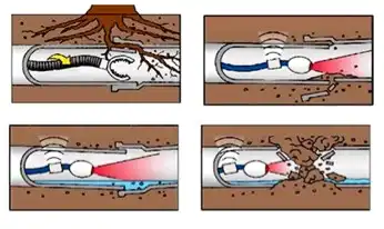 plumbing snake illustration