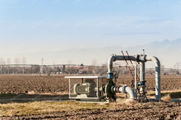 Industrial well pump for agriculture irrigation water 